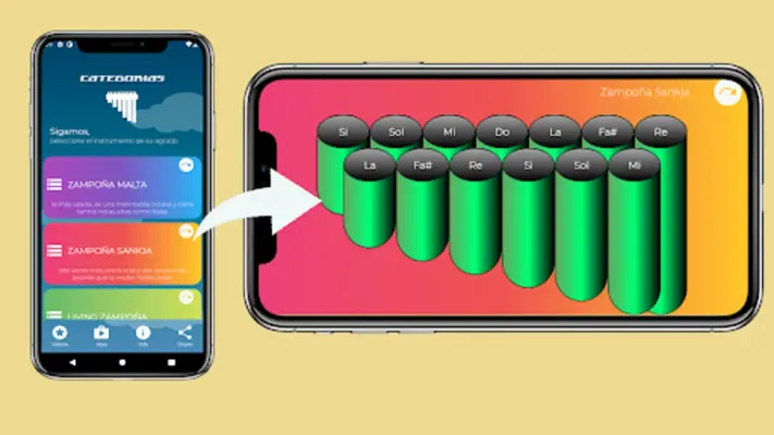 Zampoña – Latin Panpipe android App screenshot 0