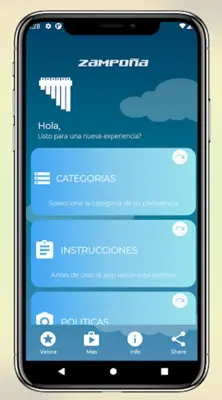 Zampoña – Latin Panpipe android App screenshot 1